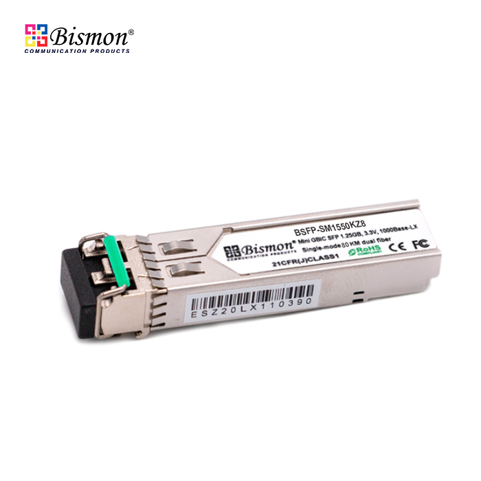 SFP-transceiver-module-1-25GB-3-3V-1000Base-ZX-SM-80km-1550nm